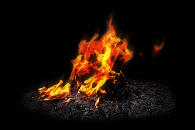 火事　火　火災　放火　不審火